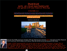 Tablet Screenshot of duffus.com